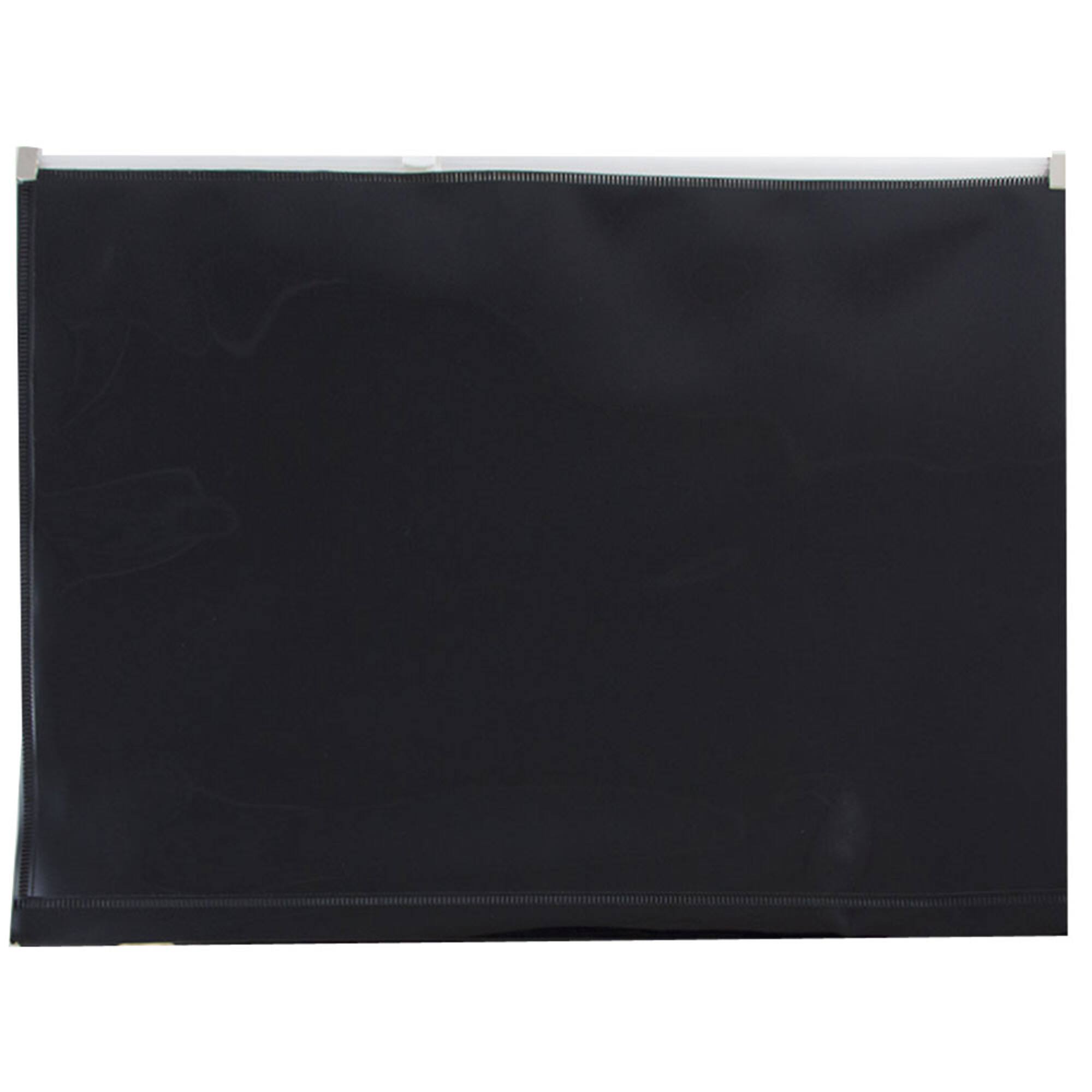 JAM Paper 9.75" x 13" Zip Closure Letter Booklet Plastic Envelopes